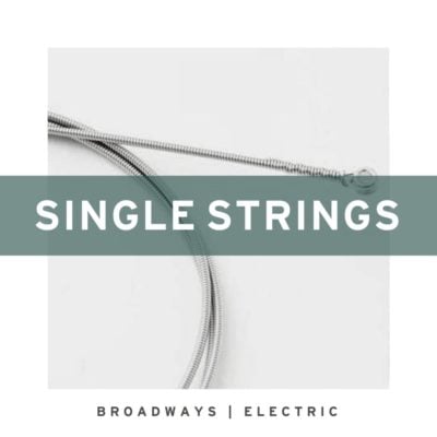 Single Pure Nickel Electric Guitar Strings
