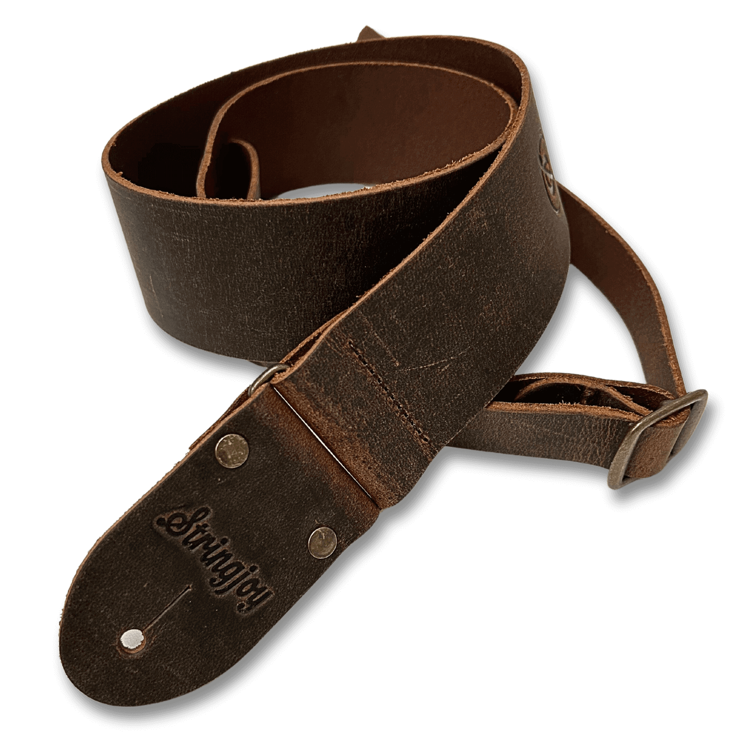 Stringjoy Brown Leather Strap