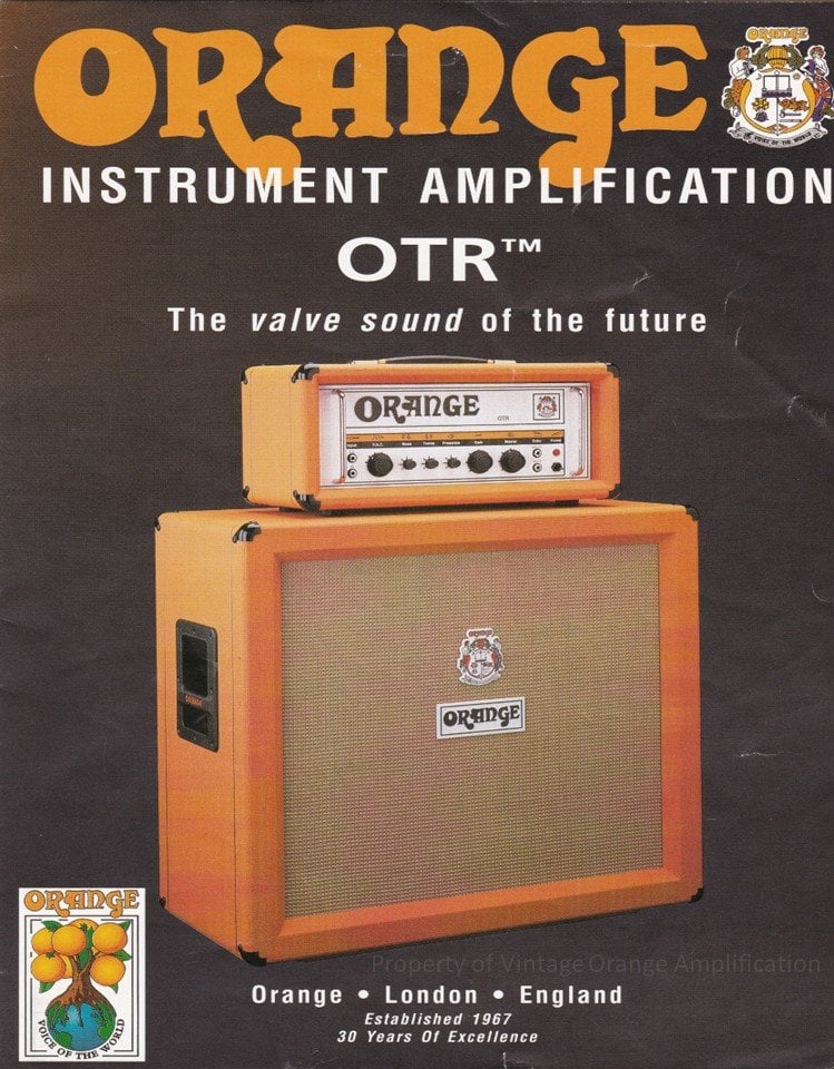 Orange OTR Amplifier Advertisement
