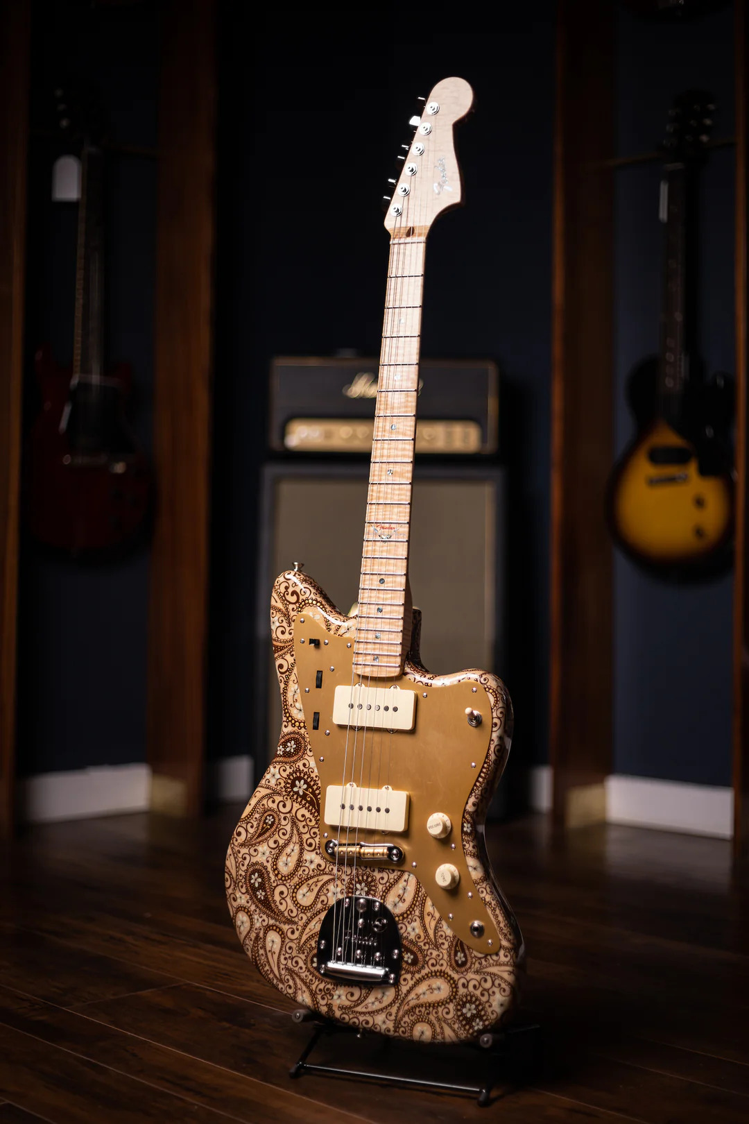 Fender Custom Shop Gold Paisley Jazzmaster